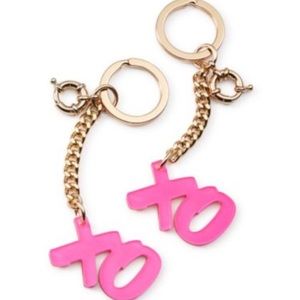 NWT🏷 Twelve NYC Celebrate Shop 2-Pk XOXO Keychain